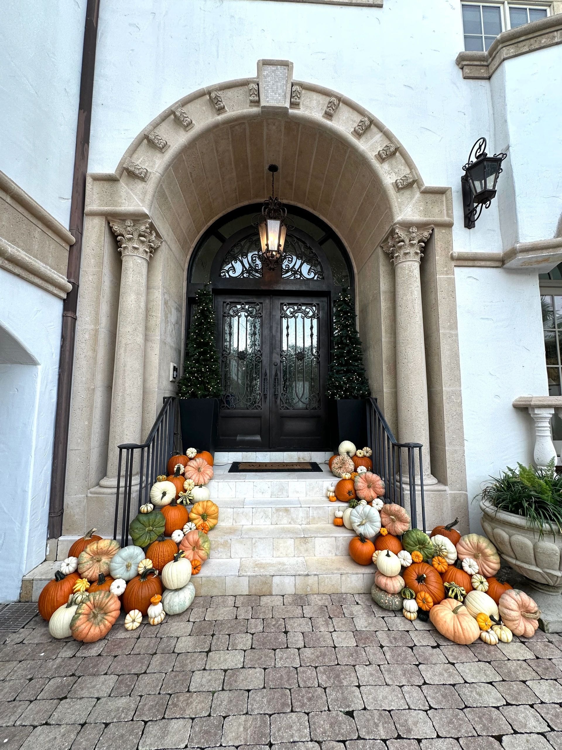 Pumpkin delivery setup